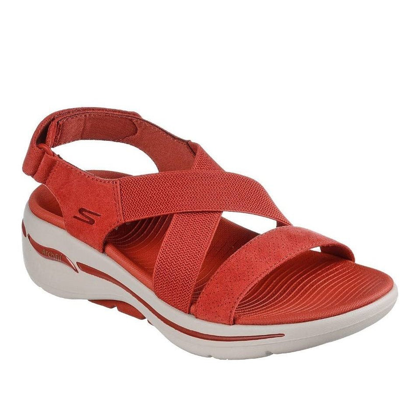 Skechers W Go Walk Arch Fit Sandal Rust