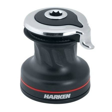 Harken Radial skødespil ST 1-speed sort alu.