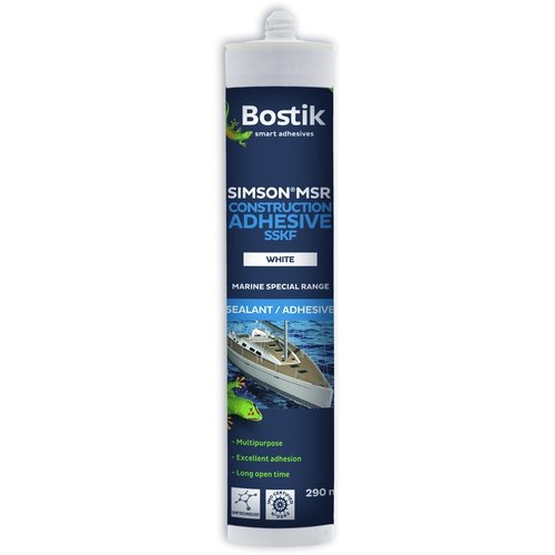Simson Msr Konstruktionslim Hvid, 290ml