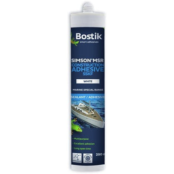 Simson Msr Konstruktionslim Hvid, 290ml