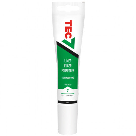 Tec7 Lim, Fuge Og Forsegler, 100ml Sort