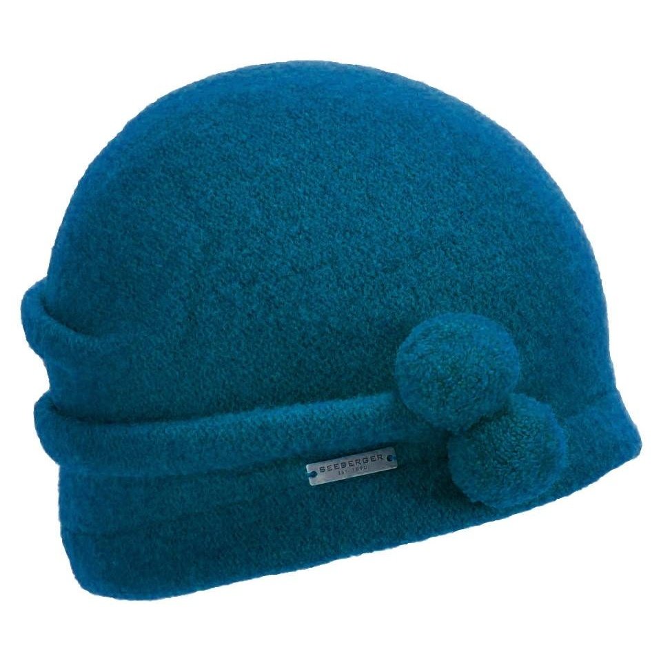Seeberger Uld Hat med Pomponer