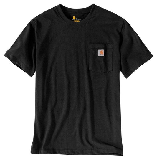 Carhartt U K87 Pocket SS T-Shirt Sort