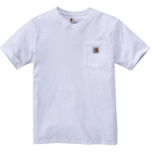 Carhartt U K87 Pocket SS T-Shirt White
