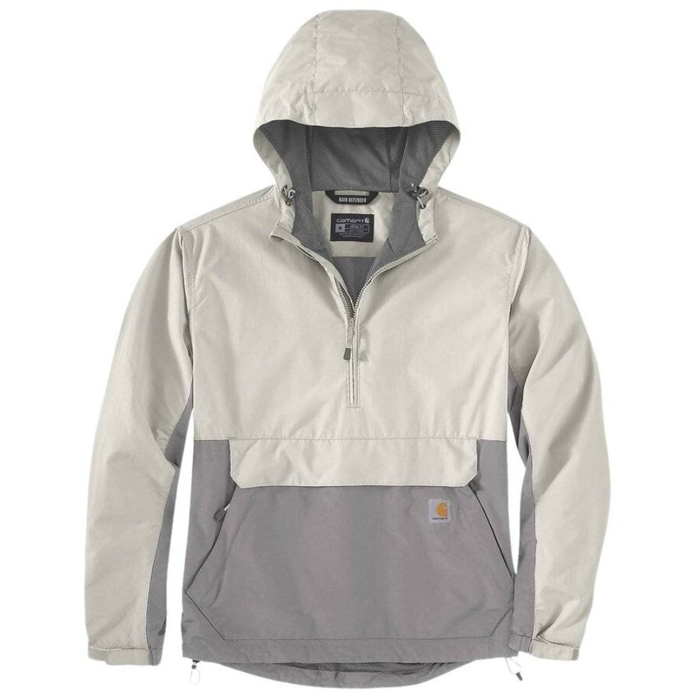 Carhartt U Lightweight Packable Anorak Malt Asphalt