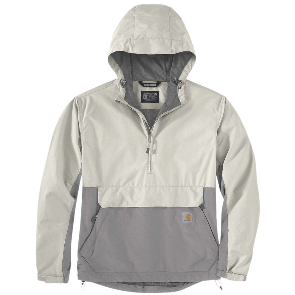 Carhartt U Lightweight Packable Anorak Malt Asphalt