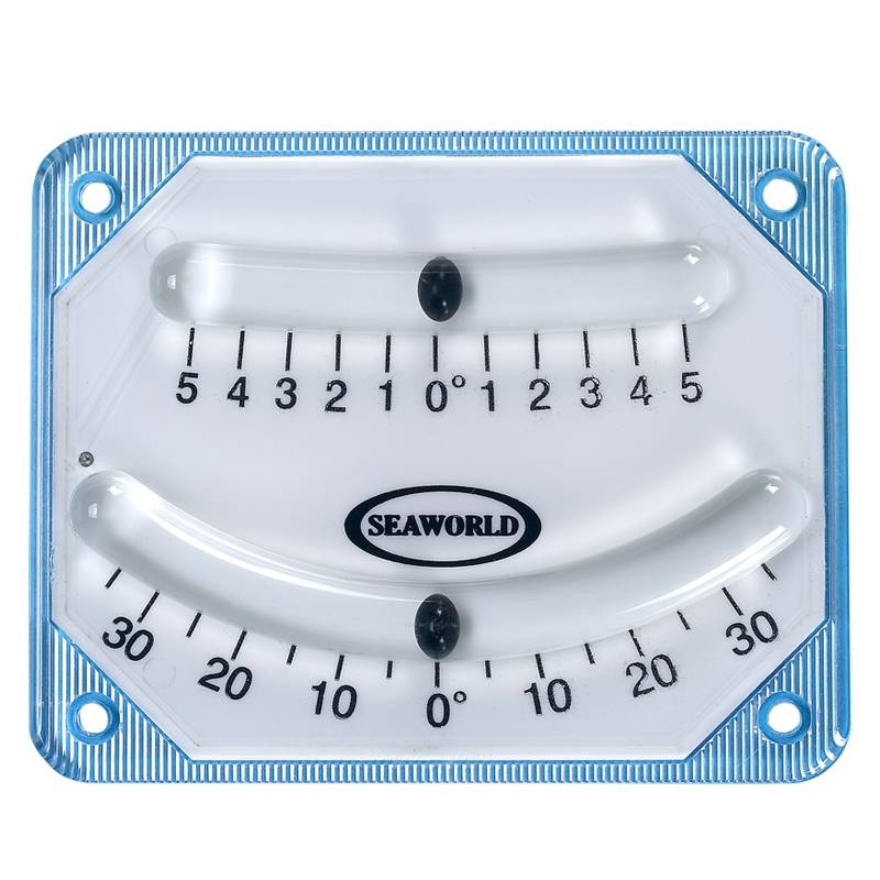 Krængningsmåler/Clinometer, Klar Plast