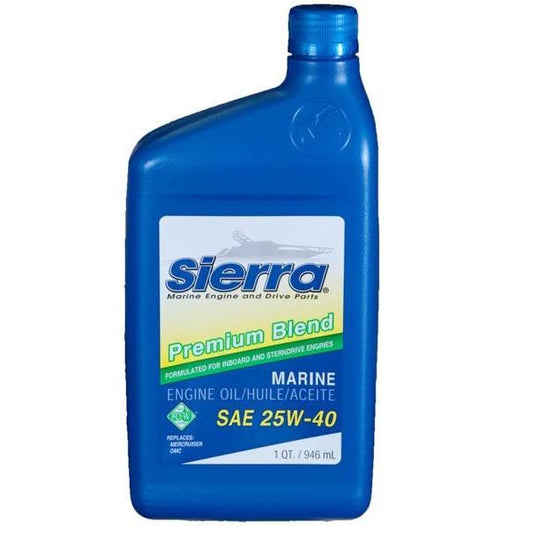Sierra Motorolie 25W40- Qt
