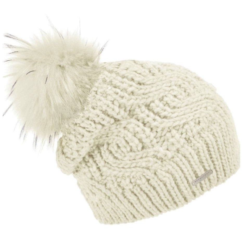 Seeberger W Strikhue med Pompom