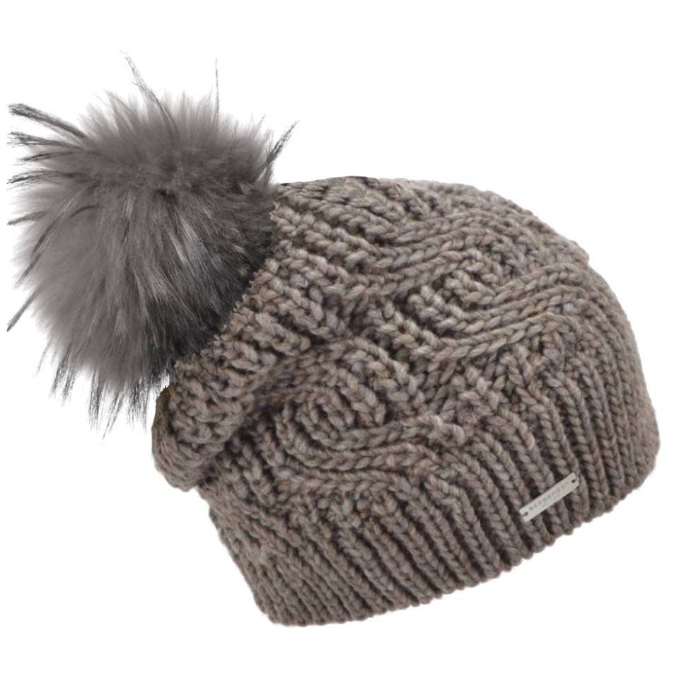 Seeberger W Strikhue med Pompom