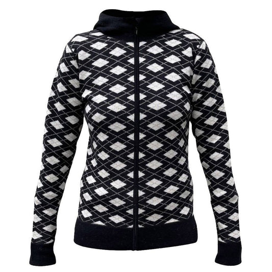 Blue Sporstwear W Harlekin Strik Hoodie