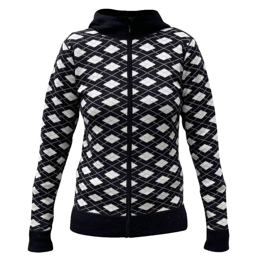 Blue Sporstwear W Harlekin Strik Hoodie