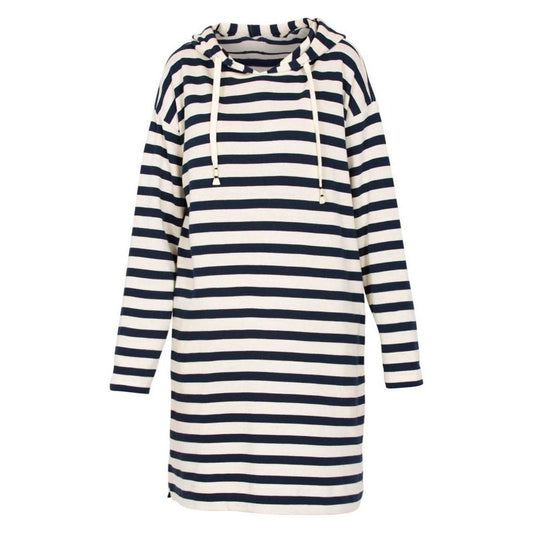 Blue Sportswear W San Remo Striped Hood Kjole