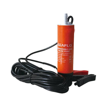 Seaflo Vand/Brændstofpumpe. Max 40°C Diesel, 80°C Ferskvand 500GPH