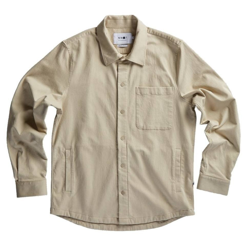 NN07 M Philip Skjortejakke-BEIGE-2XL