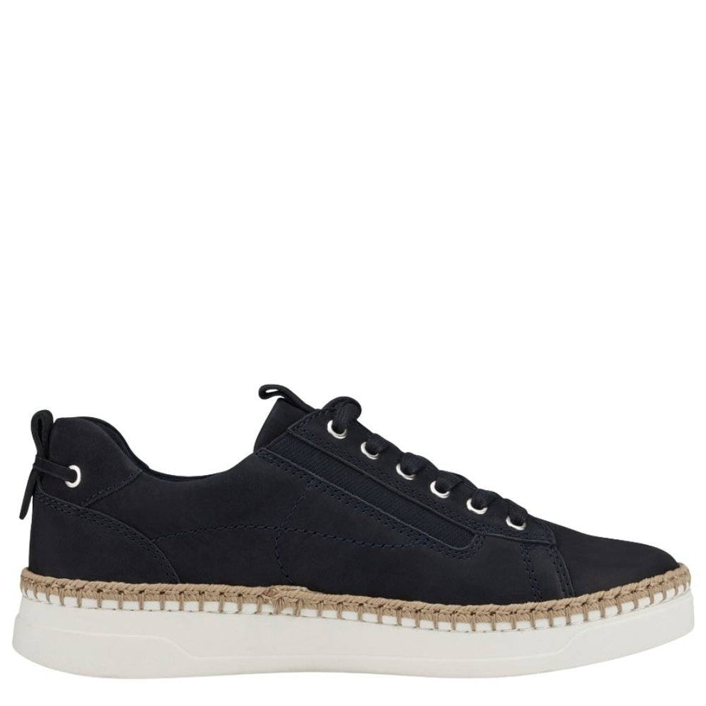 Tamaris W Sneaker Med Snoet Syning Navy