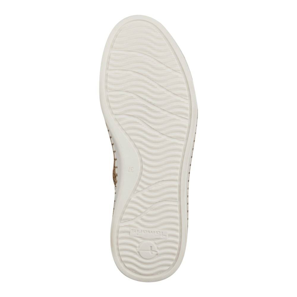 Tamaris W Sneaker Med Snoet Syning Navy