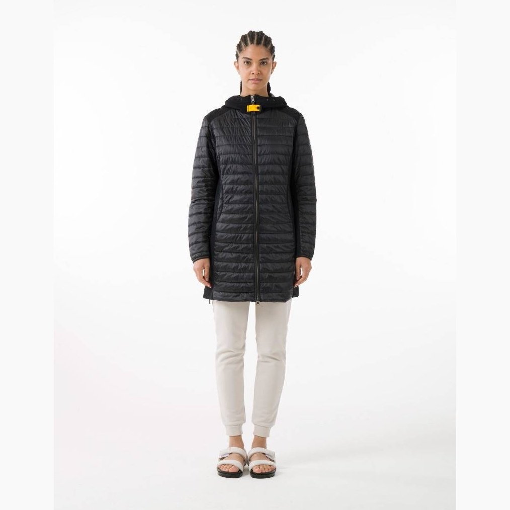Parajumpers W Yasmine Padded Hooded Jakke Sort