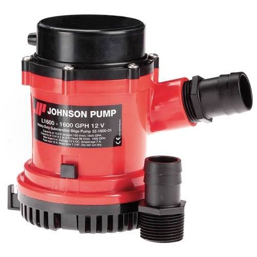 Johnson Lænsepumpe L1600 12V 98L