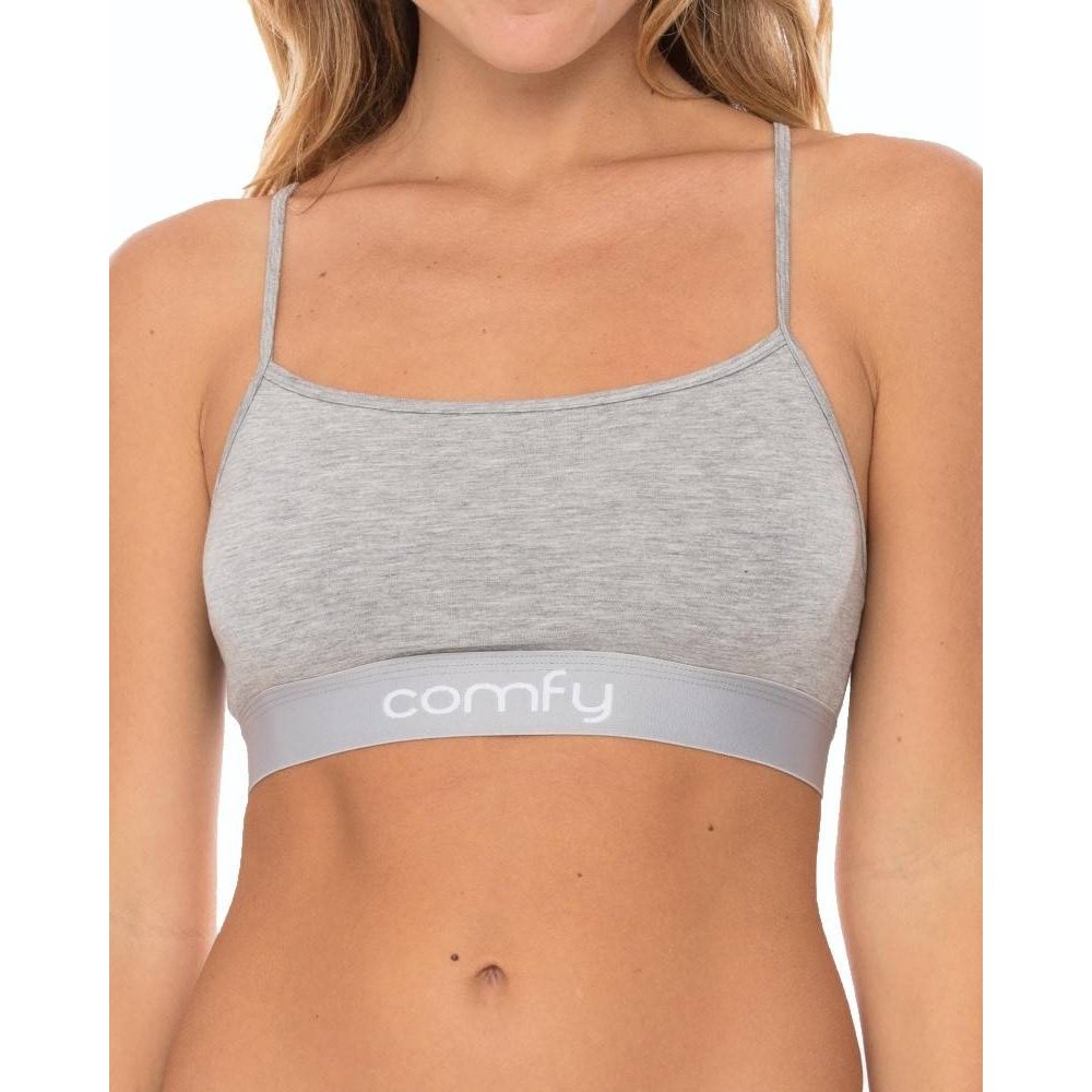 Comfy W Wood Strap Crop BH - Havhøkeren
