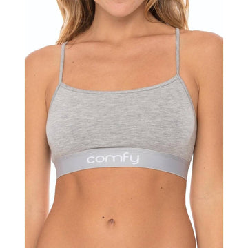 Comfy W Wood Strap Crop BH - Havhøkeren