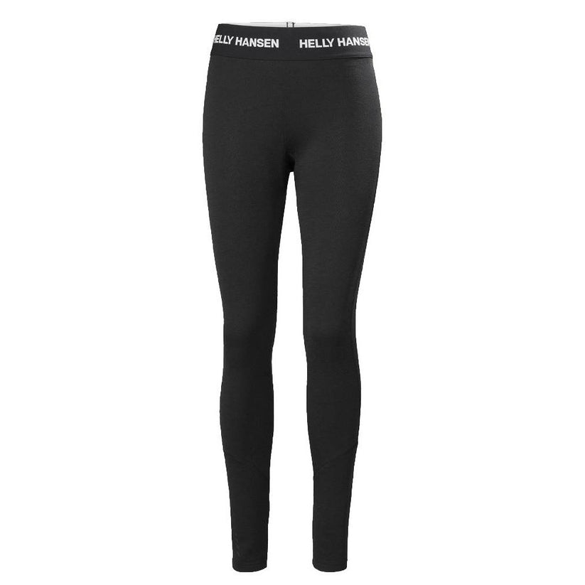 Helly Hansen W Lifa Merino Midweight Baselayer Bukser Sort Dame baselayer