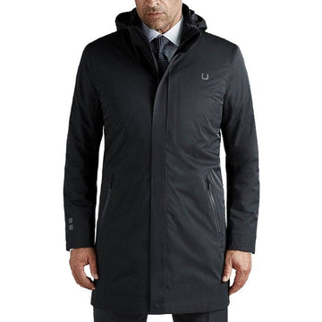 UBR M Black Storm Coat II Frakke - Havhøkeren