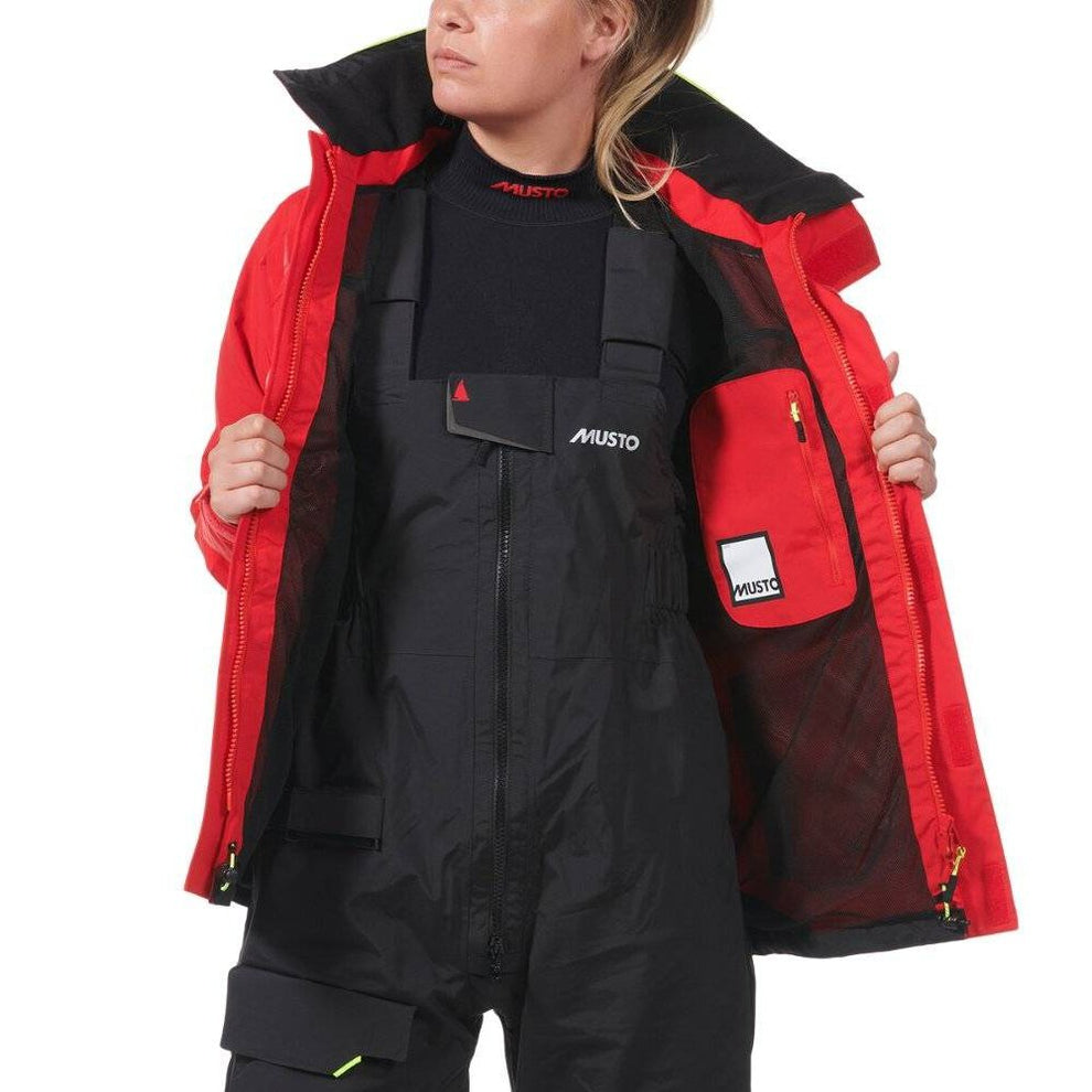 Musto W BR1 Channel Jakke True Red