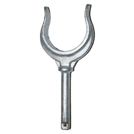 Åregaffel, galvaniseret