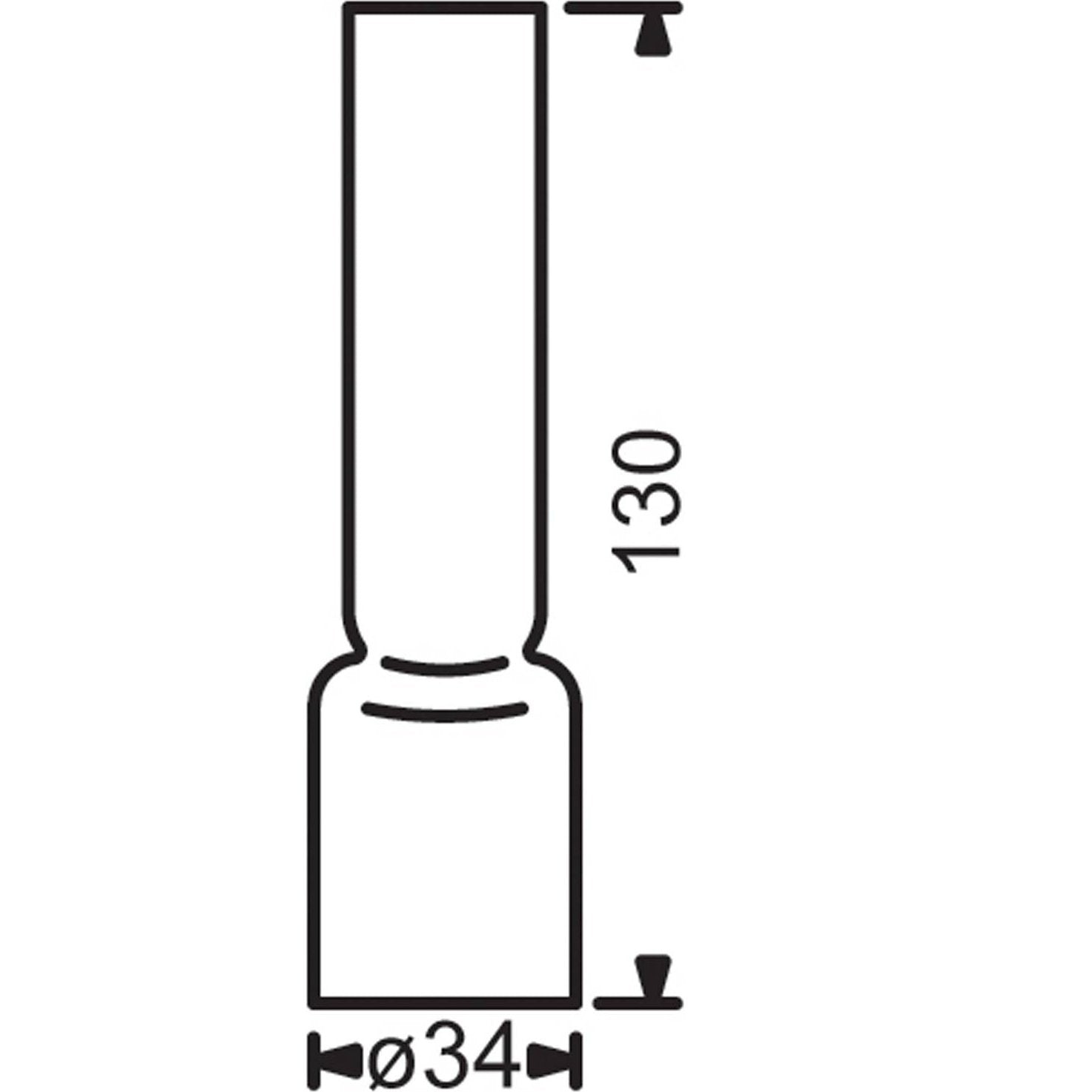 Brænderglas 6 til Ellipse II