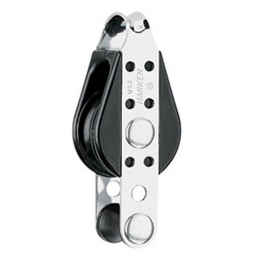 Harken Bulletblok 29 mm wire enkelt m. hunsvot