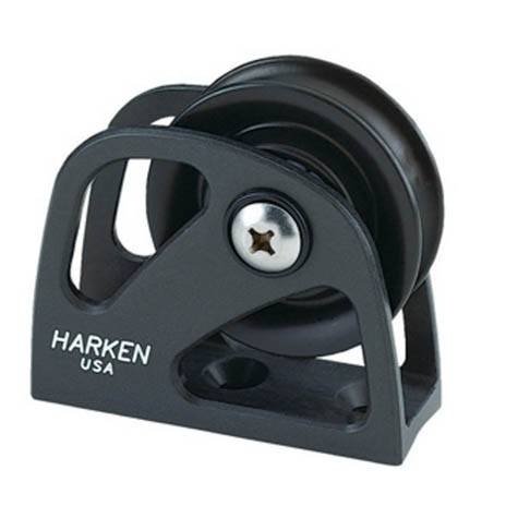 Harken 57 mm Mastefodsblok, fast