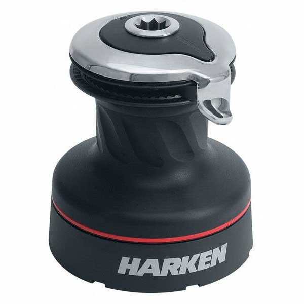 Harken Radial skødespil ST 2-speed sort alu.