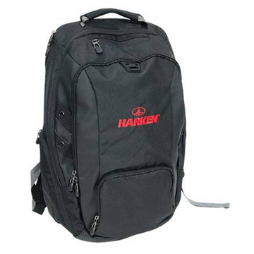 Harken Backpack Black w/Red Logo