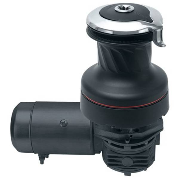 Harken Radial El-skødespil 2-speed sort alu. 12 V