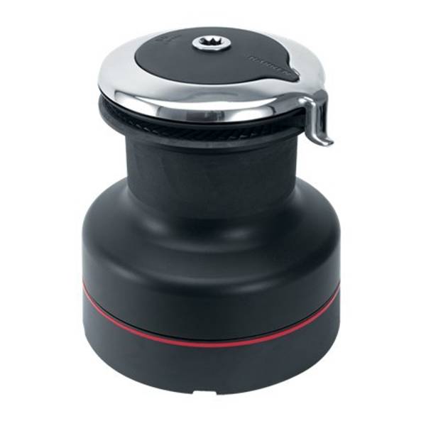 Harken Radial skødespil ST 2-speed sort alu.