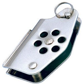Wichard 24 mm RF enkeltblok m. cleat og hunsvot