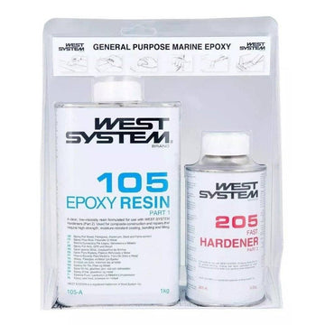 A pakke 105/205 West System Epoxy, 1,2 kg
