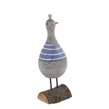 Andefigur i cement, 17cm