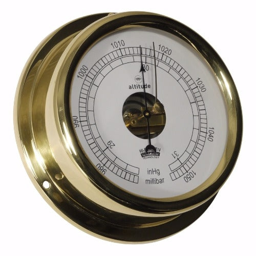 Messing Barometer Altitude 866 B