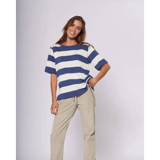 Blue Sportswear W Fiona Sweat T-shirt Blå