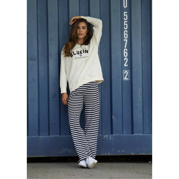 Blue Sportswear W Harper Striped Pants