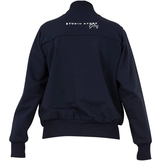 Blue Sportswear W Lou Sweat Jakke Navy
