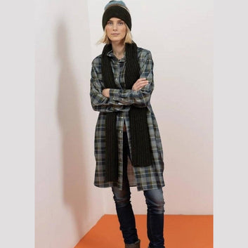 Blue Sportswear W Zug Printed Skjortekjole