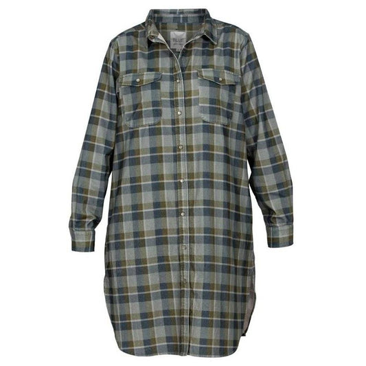 Blue Sportswear W Zug Printed Skjortekjole