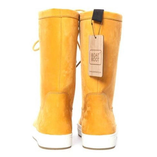 Boat Boot Laceup Yellow Sejlerstøvle
