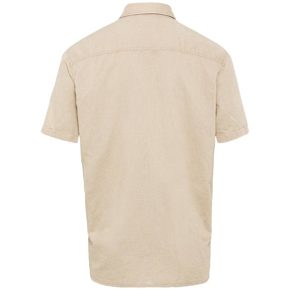 Camel Active M 1S49 Kortærmet Skjorte Beige