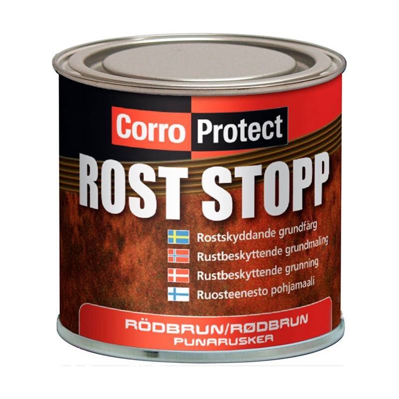 CorroProtect RUST-STOP Grundmaling, Rødbrun