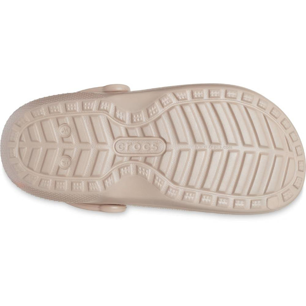 Crocs U Classic Fuzz Lined Sko Mushroom Bone