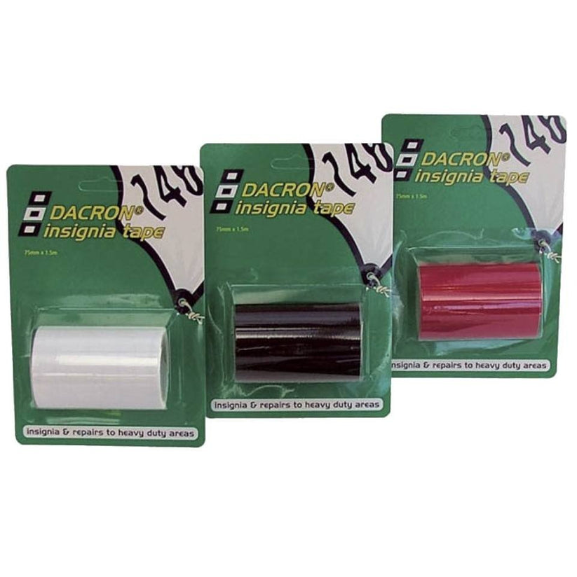 PSP Dacron Sejltape 75mmx1,5m Black